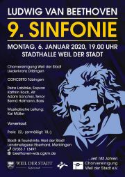 Tickets für 9. Sinfonie  am 06.01.2020 - Karten kaufen